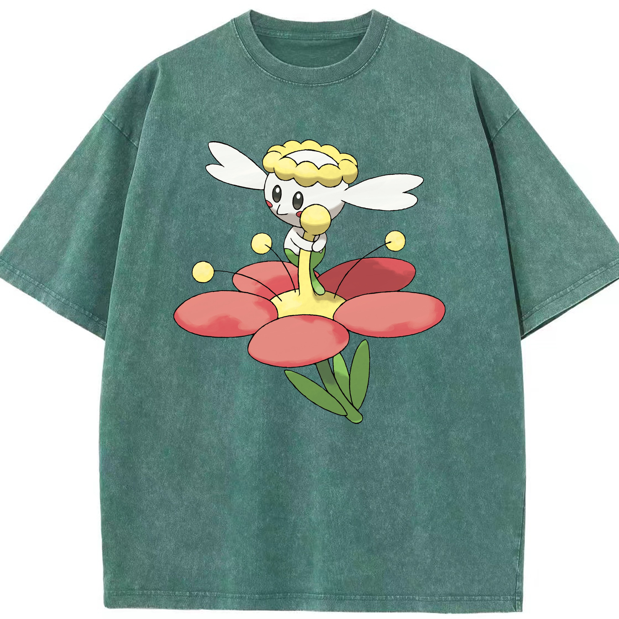 （画像用） ポケットモンスター Pokémon 綿100% ヴィンテージ風 半袖Tシャツ（フロントプリント）